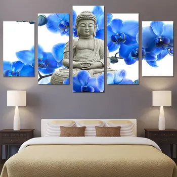 

Buddha Canvas Wall Art Home Decor Painting Print Prints Picture Modern Wrapped