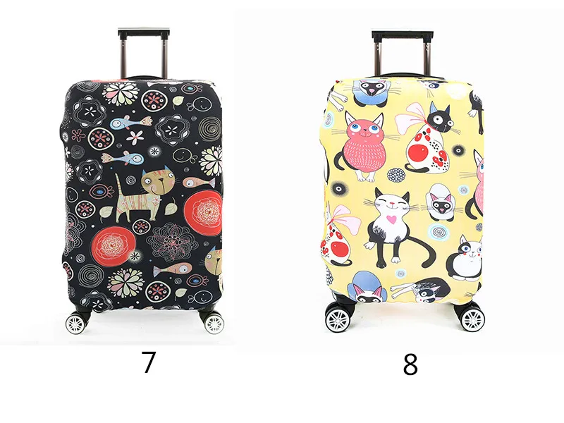 JULY'S SONG багаж защитный чехол для 18 до 32 дюймов тележка костюм чехол эластичные мешки для пыли чемодан чехол Аксессуары для путешествий поставка