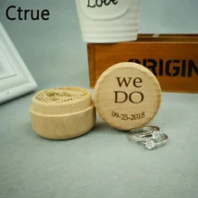 Пользовательские Декор Свадебные украшения Свадебные деревянные, на выбор Свадьба мы делаем имя, дата кольцо коробка события вечерние поставки свадебные подарки