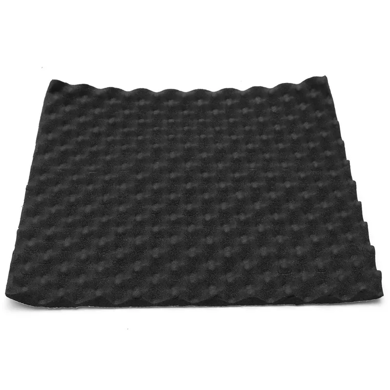 Звукоизоляционный поглотитель звука 50x50cmx20mm 1 шт. самоклеющаяся резина для