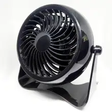 ALLOET 5 лопастей 360 вращения бесщеточный двигатель турбинный вентилятор USB зарядка двойной мощности Настольный вентилятор охлаждения для домашнего офиса автомобиля