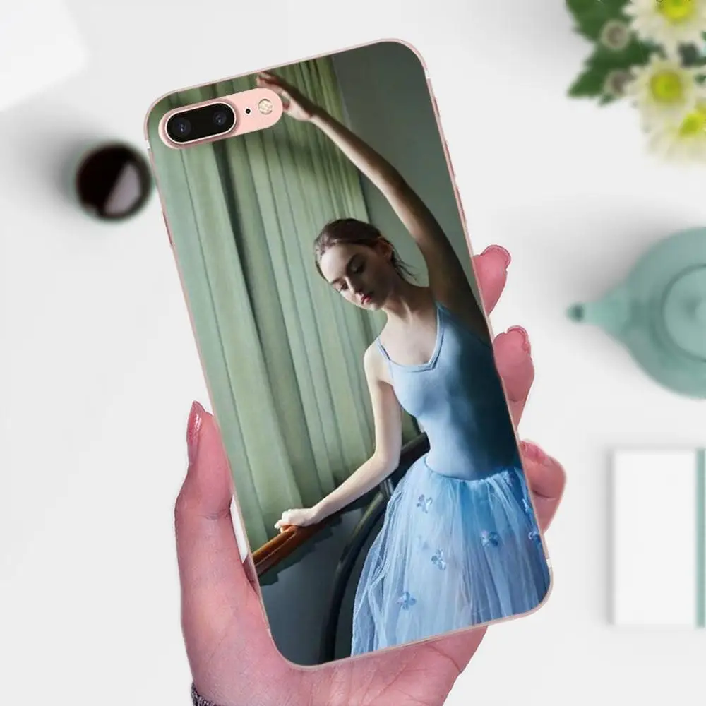 Для Huawei P7 Honor 4C 5A 5C 5X 6 6C 6A 6X 7 7X 8 9 V8 V10 Y3II Y5II Y6II G8 Play Lite Мягкий Сотовый телефон балетная