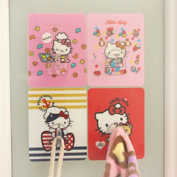 

10 Pcs Cartoon Home Door Wardrobe Key Hanger Kitchen Bathroom Towel Wall Hook