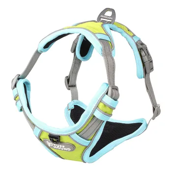 

Dog Harness Vest Reflective Adjustable Walking Vest Lead for Dog Pet Accessories DC120
