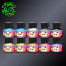 Бесцветные чернила для татуировки для тела 0,16 унций 10 цветов Набор Татуировок