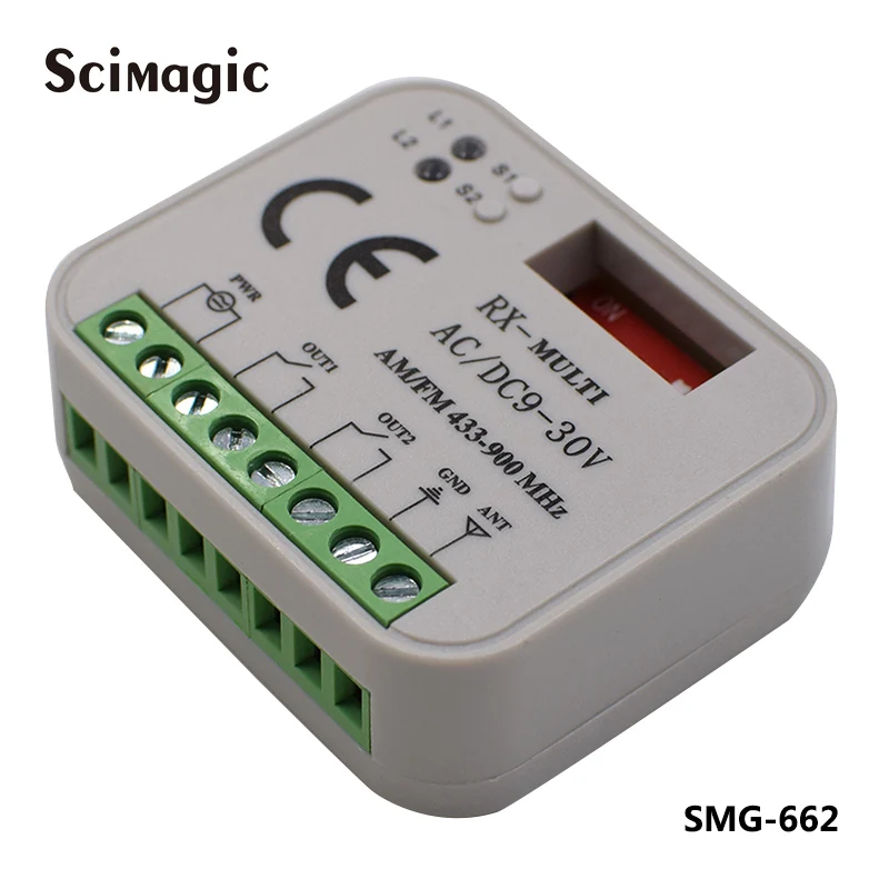 

SMG-662 receiver and SMG-233 remote control