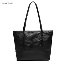 Women's Bag 2019 New Style Bags European And American Leather Simple Big Book Bags Tote Bag Brand Shoulder Bag Handbag Sheepskin Women's Bag 2019 New Style Bags European And American Leather Simple Big Book Bags Tote Bag Brand Shoulder Bag Handbag Sheepskin