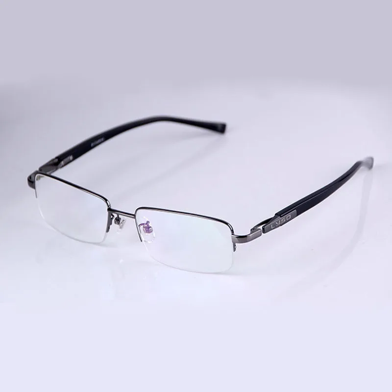 HEJIE мужские большие размеры чистый титан одно видение очки для чтения высокое качество Y9910