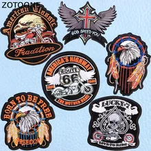 ZOTOONE военные нашивки для поднятия боевого духа вышивка патч наклейки на одежду украшения железа на Байкер пользовательские патч аппликация рок группа E