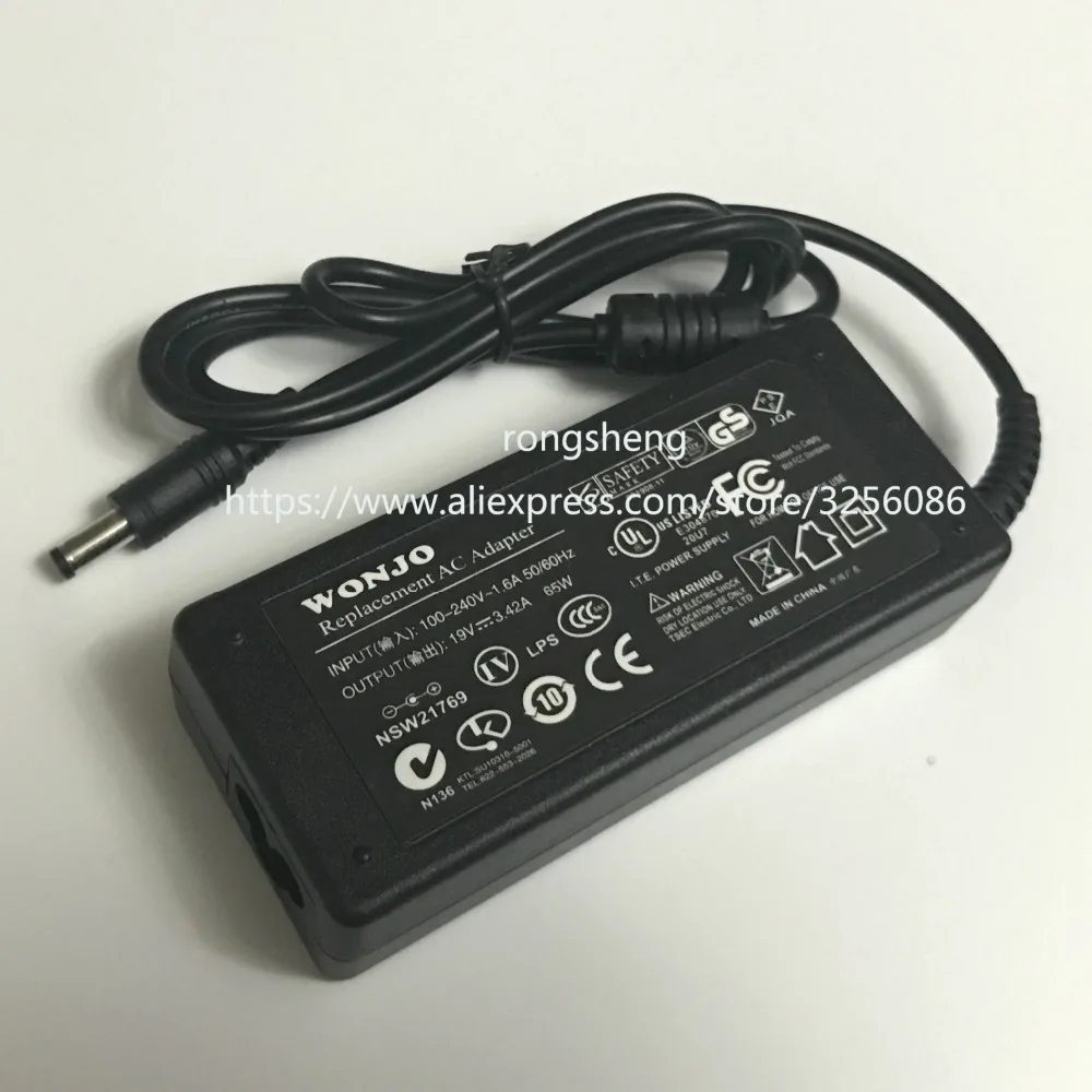 

19V 3.42A 5.5*2.5mm for ASUS series AC/DC power adapter X452m X552m X455L X502ca X54c charger 65W