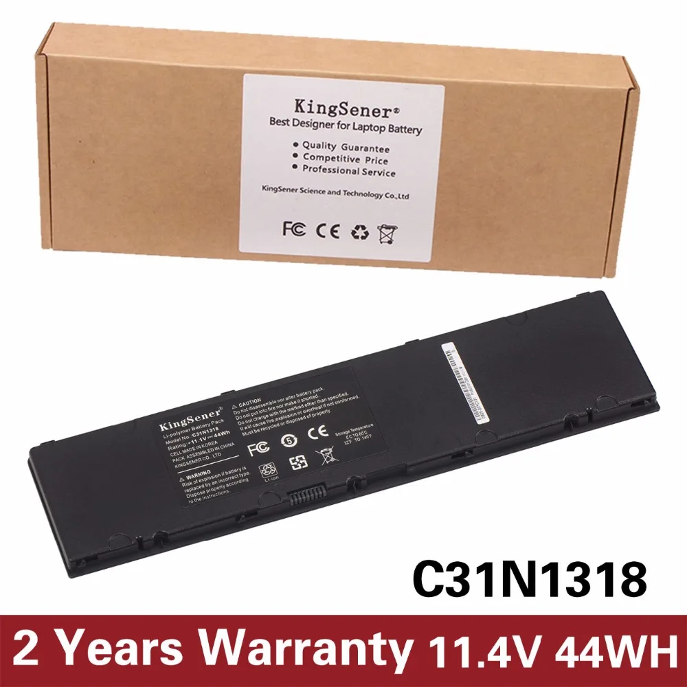 

KingSener New C31N1318 Battery For ASUS Pro Essential PU301 PU301LA PU301LA-RO064G C31N1318 11.1V 44WH Free 2 Years Warranty
