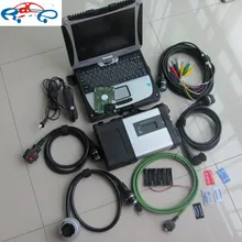 Newest wifi mb star diagnostic tool mb sd c5 with laptop cf-19 diagnostic pc military toughbook plus 2018.03v hdd 3in1 full set