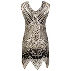 20% off! Glitter Woman V Neck 1920s Great Gatsby Dress Retro Art Deco Sequin Flapper Party Mini Black Dress Robe Femme Bodycon Dress Save 5 on Glitter Woman V Neck 1920s Great Gatsby Dress Retro Art Deco Sequin Flapper Party Mini Black Dress Robe Femme Bodycon Dress