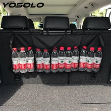 Carro-styling YOSOLO Estiva Tidying Bolso Líquido Auto Back Seat Organizador Multi-uso Banco de Trás Saco De Armazenamento Mala Do Carro organizador
