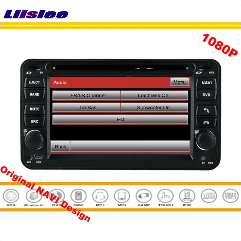 Top Liislee For Suzuki Jimny 2006~2013 Car Stereo Radio CD DVD Player GPS Navi Navigation 1080P HD Screen System Original With Aux 4