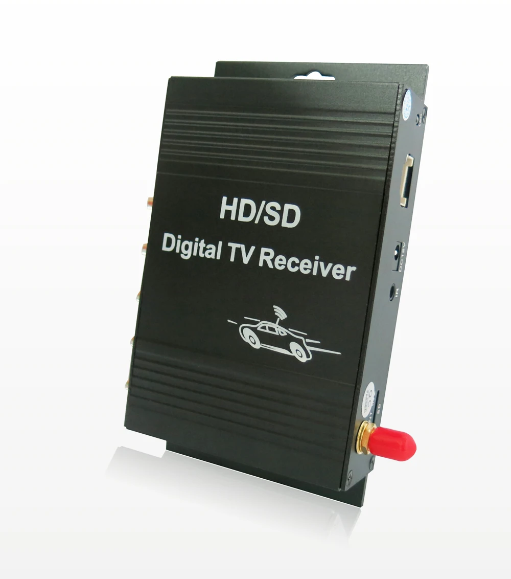 Цифровой автомобильный тв тюнер Krando HD 1080P Стандартный ТВ приемник для Бразилии