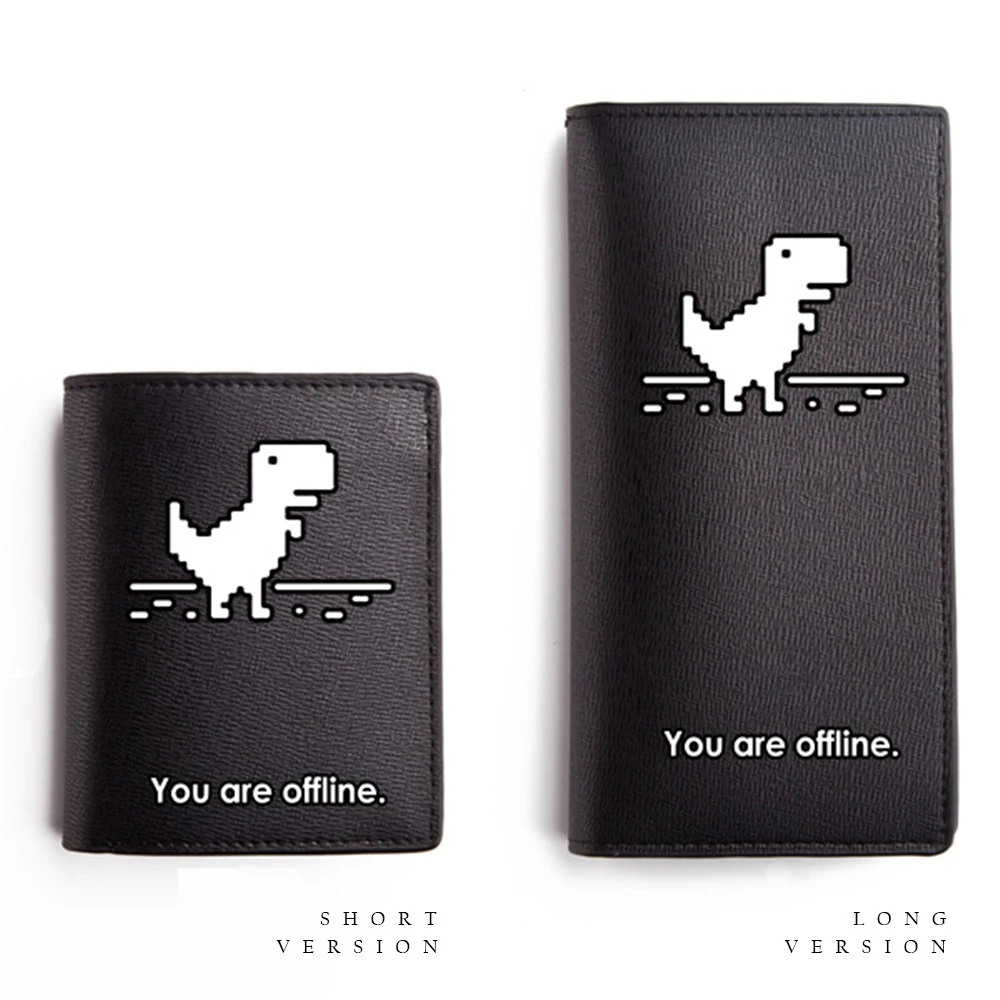 

Zshop Opera The IT Crowd Wallet Programmer You Are Offline Black Long Wallet PU Purse Men Women Carteira GitHub Commits