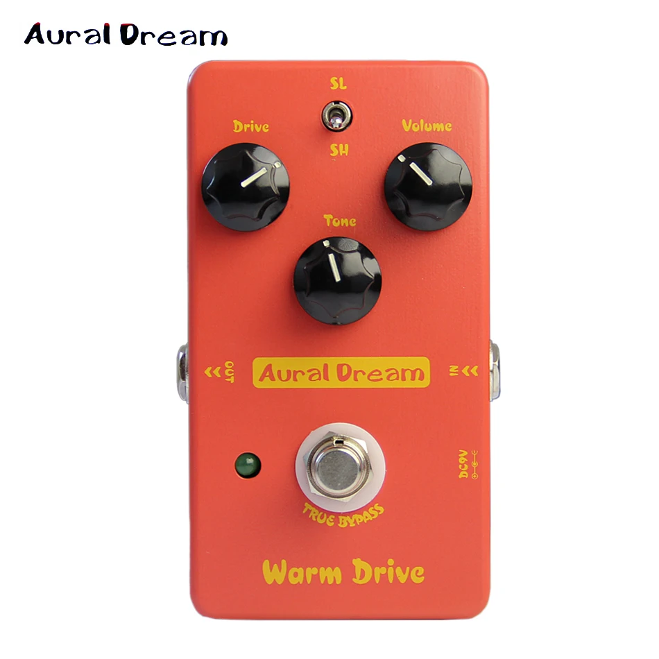 Aural Dream-Unidad de guitarra eléctrica, Pedal de efectos de guitarra eléctrica, OVERDRIVE, copia de Pedal Boss OD-1, Bypass auténtico