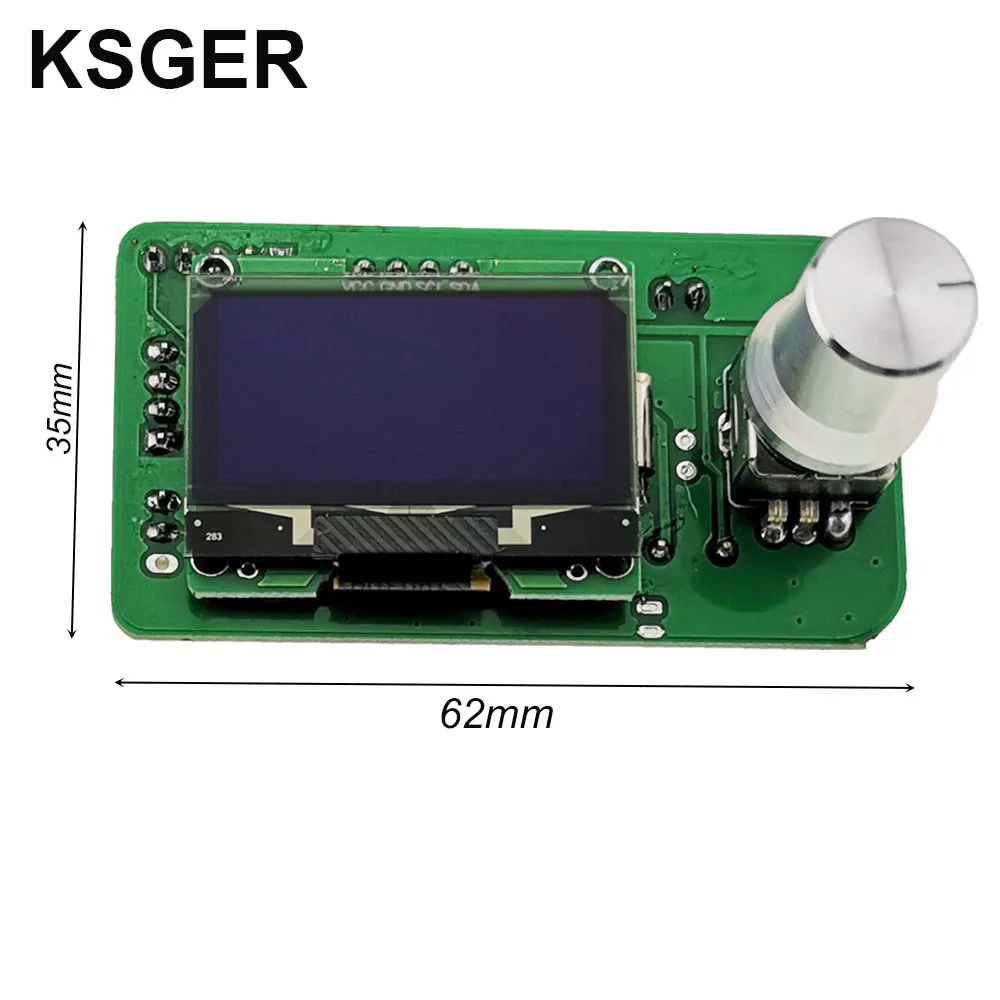 KSGER пистолет горячего воздуха SMD станция Наборы сделай сам OLED контроллер