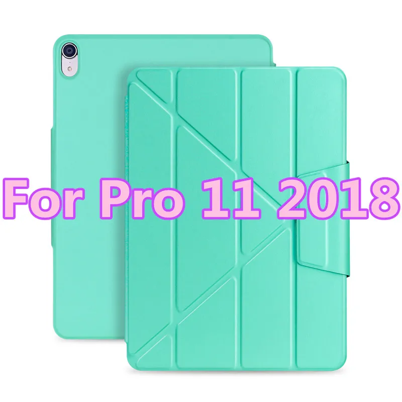 Чехол для iPad Pro 11 кожаный чехол для iPad Pro 12,9 Магнитный чехол для iPad чехол Pro 11 12,9 - Цвет: mint green pro 11