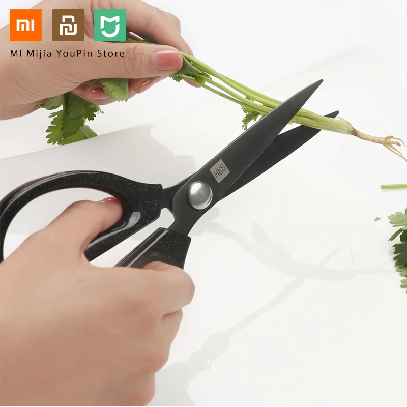 Оригинальные ножницы xiaomi mijia huohou кухонные гибкая Защита от ржавчины набор для