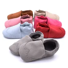 Baby Anti-slip First Walkers Little Boys Girls Moccasin Soft Sole Shoes Infant Warm Prewalkers Boots