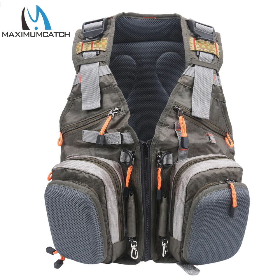 Buy Maximumcatch Fly Fishing Vest With Free Size Fishing Backpack And Vest