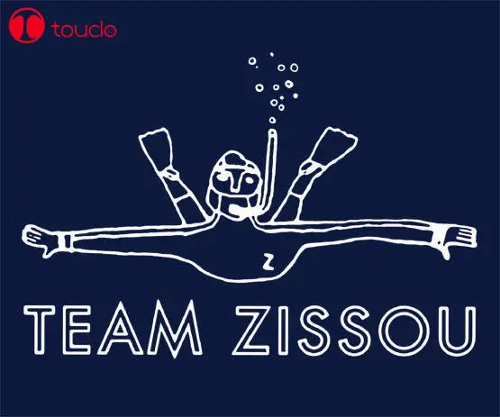 TEAM ZISSOU T-SHIRT The Life aquatic Bill murray funny diver Mens Kids T-SHIRT