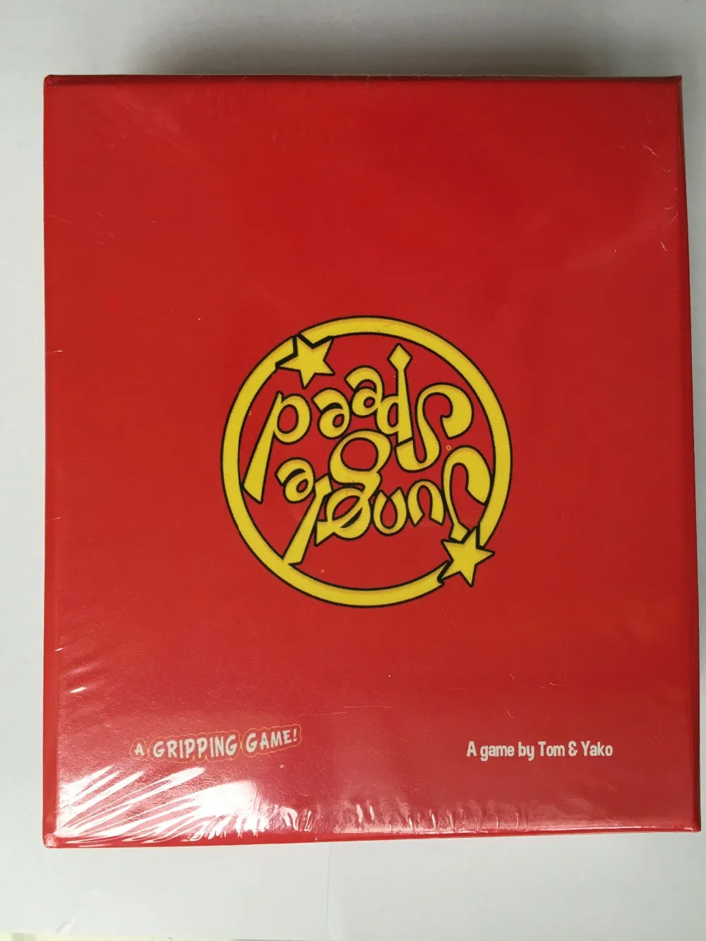 2018 Board Game Gold Wood Jungle Token Run Fast Pair Speed - 