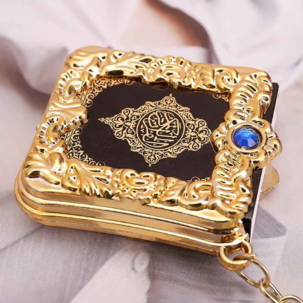 ISLAMIC MINI FULL ARABIC QURAN KORAN ALLAH MUSLIM Key Ring Chain القرآن الكريم 