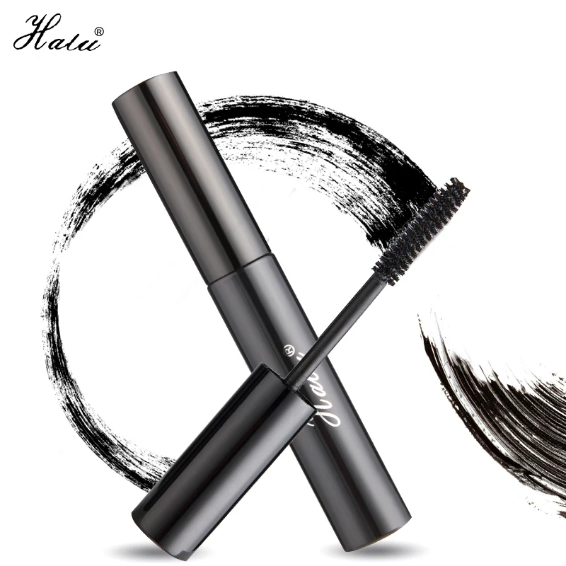 

1PCS Makeup Black HaLu Eye Charm Mascara Curling Lengthening Mascara Cosmetics Free Shipping