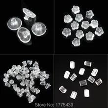 Hypo резиновая серьга спины фиксаторы поиск цветок пуля Большие подушечки и трубки для изготовления ювелирных изделий DIY