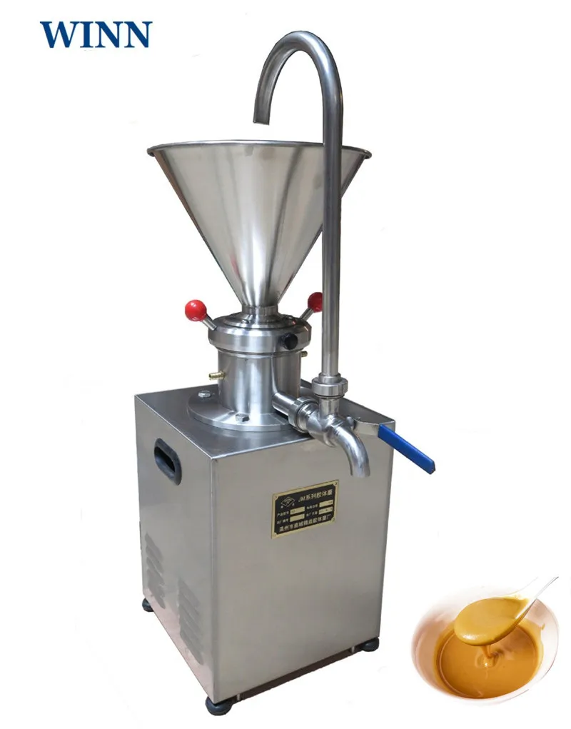 US $500.00 JMC60 Colloid Mill Stainless Steel Refiner for Blueberry Jam Peanut butter Grinding Machine Colloidal mill Machine 110V 220V