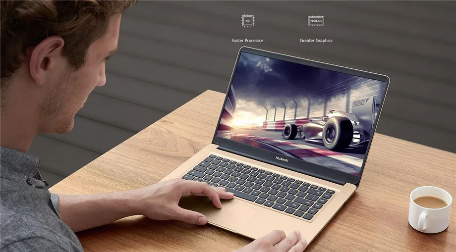 Ноутбук huawei MateBook D 15,6 дюймов ips Windows 10 Intel i5-8250U cpu 8 Гб DDR4 128 Гб SSD 1 ТБ FHD 1920x1080