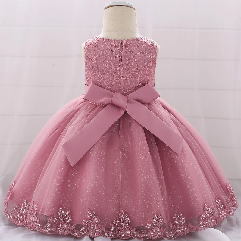 Г. Платье на крестины, одежда для маленьких девочек летние платья бальное платье, платье принцессы с блестками для первого дня рождения для девочек от 0 до 24 месяцев