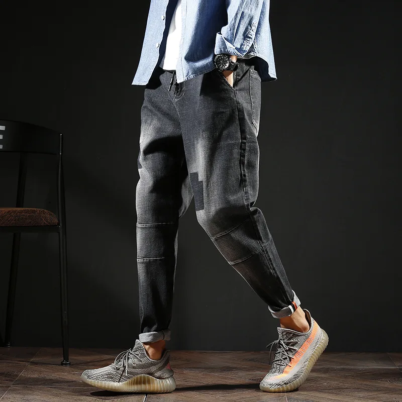 

Band Casual Men Harem Pants Pants for Men Joggers Unique Hip Hop Fitness Clothing Quality Outwear Autumn Winter 2017 New