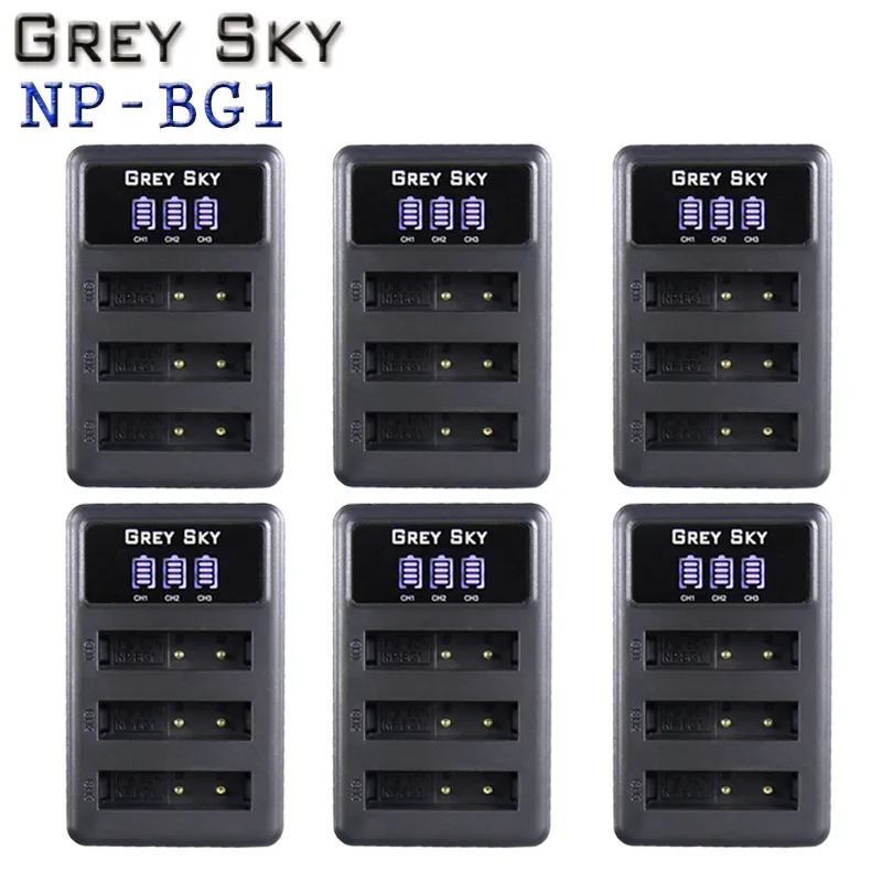 

NP-BG1/FG1 NP-BG1 NP BG1 FG1 LCD 3-Slots/Single Charger For SONY DSC-H3 DSC-H7 DSC-H9 DSC-H10 DSC-H20 DSC-H50 DSC-H55 DSC-H70