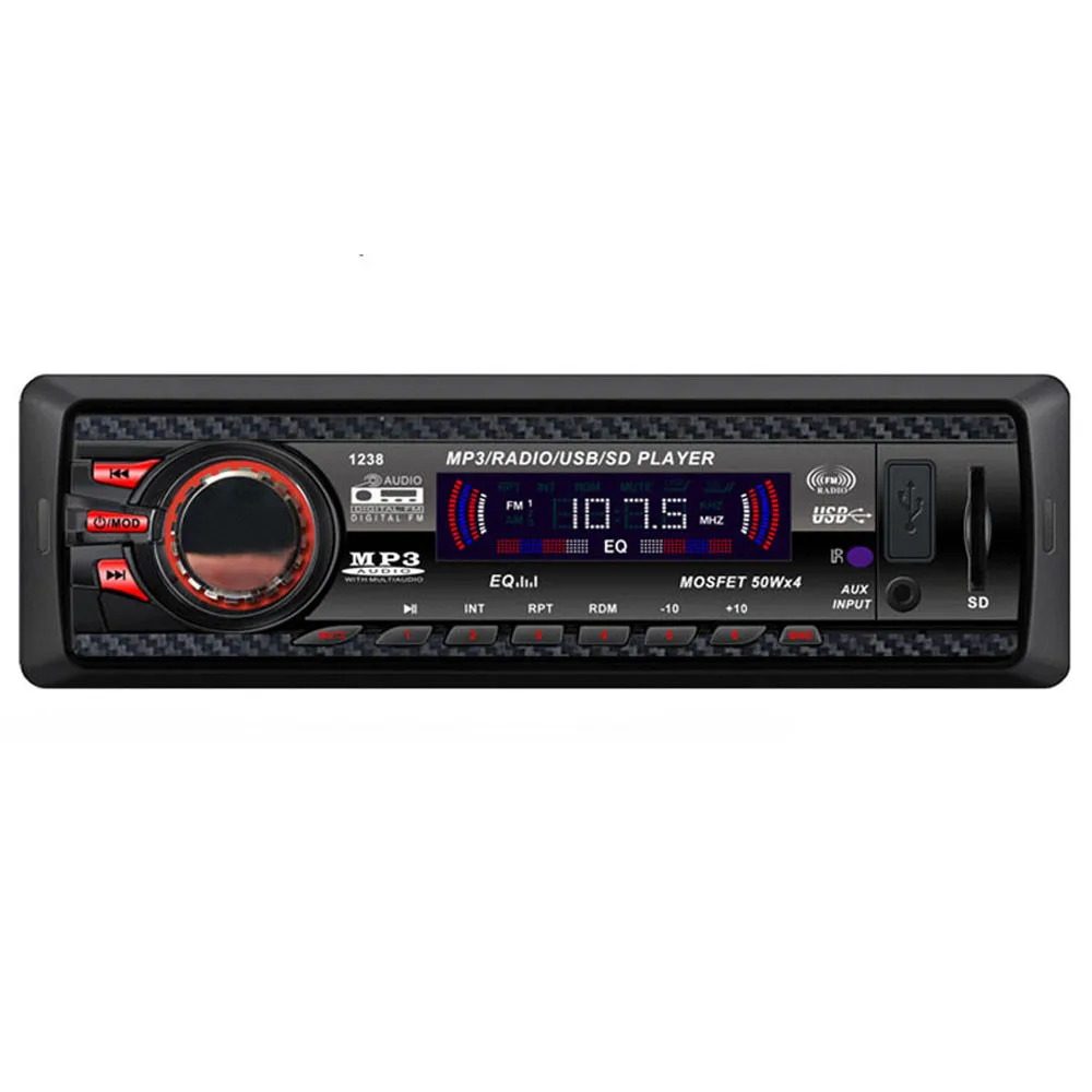 

Bluetooth Autoradio 12V Car Stereo Radio FM Aux-IN Input Receiver SD USB JSD-520 In-dash 1 din Car MP3 Multimedia Player CA