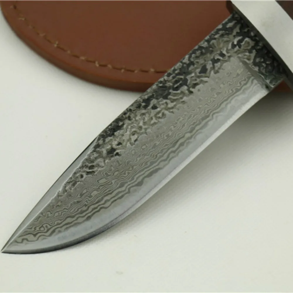 Hand Tool HUNTING KNIFE handmade High carbon steel pattern cutter outdoor knife survival knife sharpknife collection process