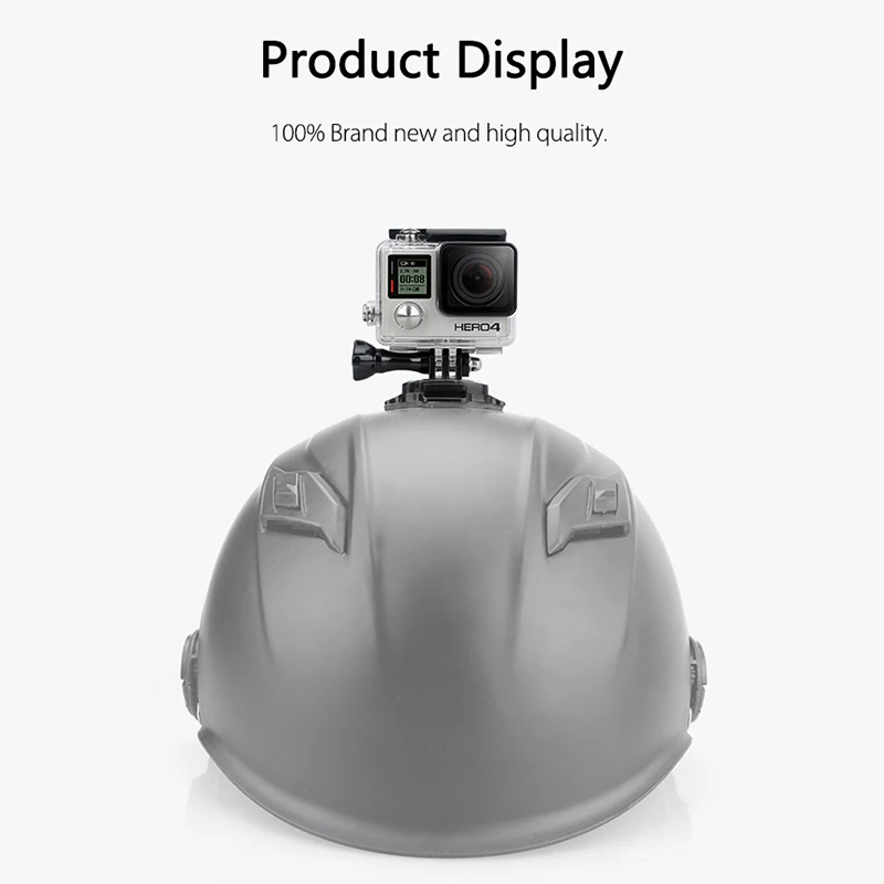 Настенная Наклейка на шлем с поворотом 360 градусов для Go pro Hero 7/6/5 black XIaomi Yi 4k EKEN H9R /