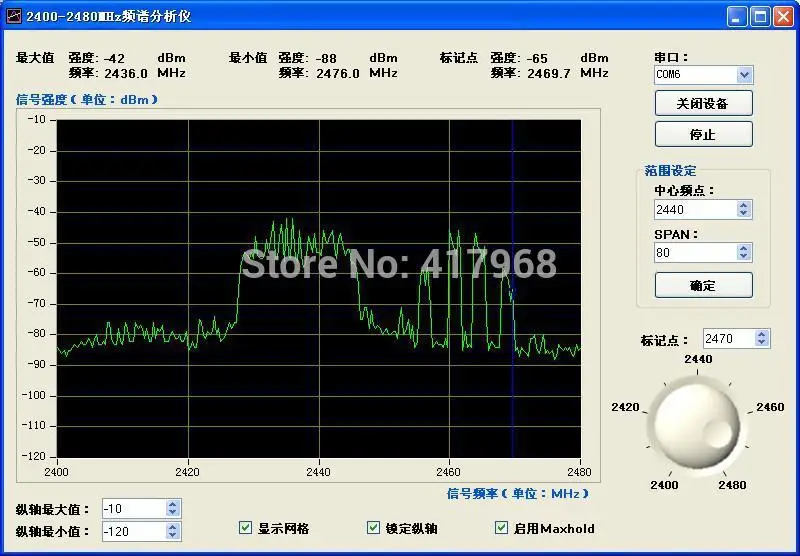2 4G spectrum 4 GHz USB портативный анализатор спектра универсальное издание|spectrum| |