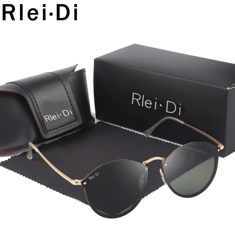 Fashion G15 Round Sunglasses Women Brand Designer 2019 Mirror Pink Sunglasses Ladies Sun Glasses For Women Female UV400