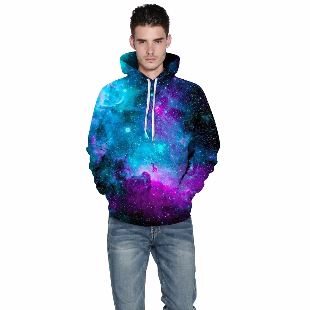 PLstar Cosmos Galaxy Space Hoodies For Women Men Streetwear Brand Clothing Hooded Sweatshirt 3d Print Hoody casual Pullover