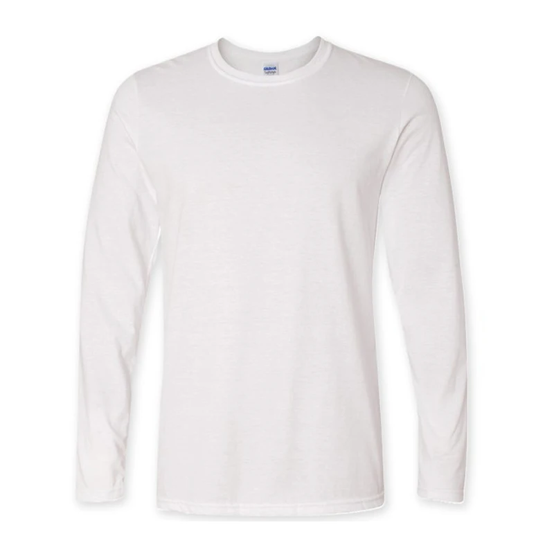 T shirt Men Full Sleeve Cotton Casual 