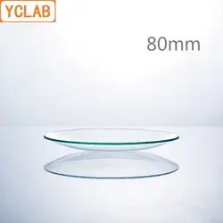 YCLAB 80 мм часы Стекло стакан крышка куполом жесткий Стекло лаборатория химии оборудования