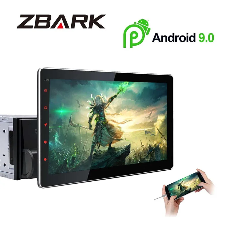 Discount 10.1 inch  Android 9.0 Double 2 Din Universal GPS Navigation  Car Stereo Player Radio YHTY101B 3