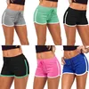 Short en coton pour femmes, séchage rapide, contraste, séparation latérale, taille élastique, ample, décontracté, Yoga, XXL ► Photo 3/6