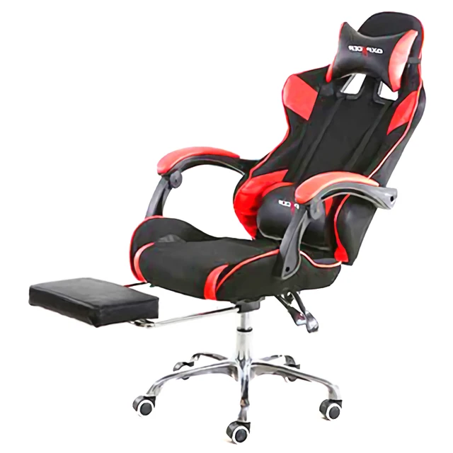 Racing Seat E Chair Internet Office Reclining With Racing Seat E Chair Internet Office Reclining With Footrest Russia Lying Household Black