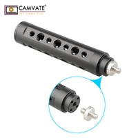 camvate dslr ידית אחיזת מצלמת אלומיניום סגסוגת CAMVATE (שחור) DSLR מייצב אור הר 1/4" C0967 המשורשר הזכר (4)