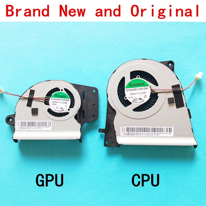 New ASUS ZENBOOK UX303 CPU/&GPU cooling fan EF50050S1-C440-S9A EF40050S1-C440-S9A